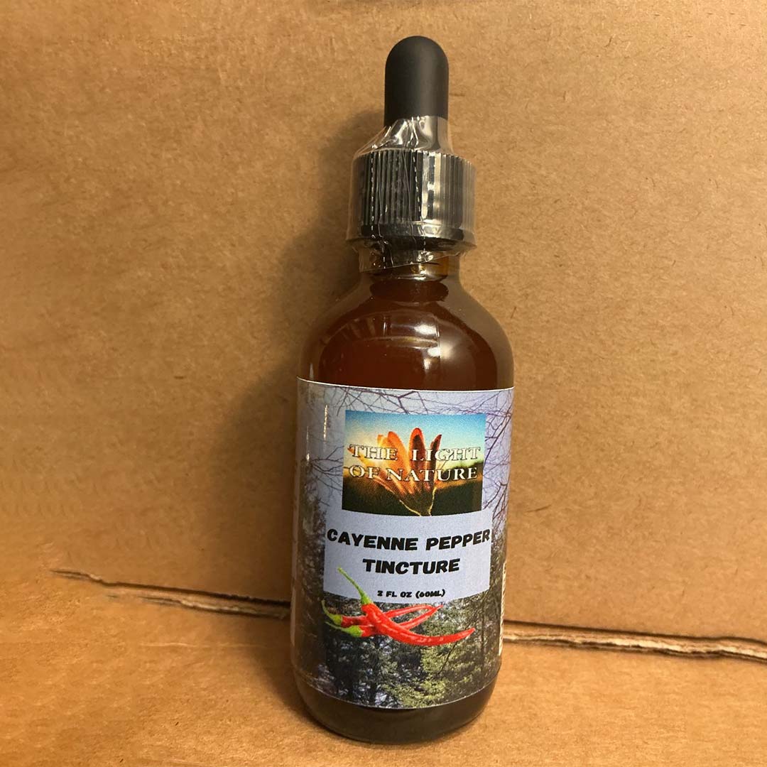 Cayenne Fresh Pepper Tincture (2 oz Bottle) - Image 3